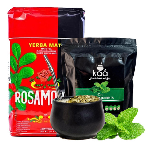 Kit Yerba Mate Pipore Suave 500g Kit Mate Argentino Pipore