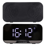 Led Reloj Despertador Digital C/bocina Bluetooth Y Radio Fm