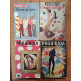 Lote 4 Antigua Revista Prohibida Pin Up Vintage 60s 2 4 8 10