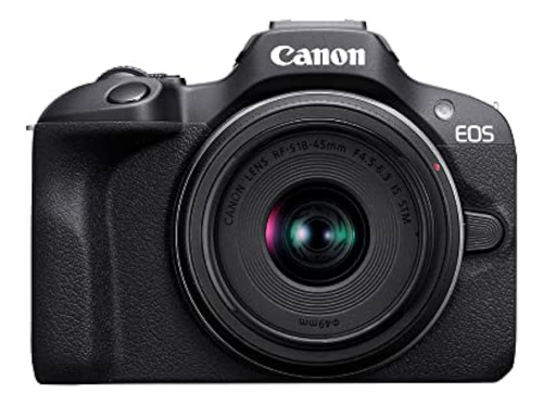 Canon Eos R100 Rf-s18-45mm F4.5-6.3 Es Un Kit De Lentes Stm,