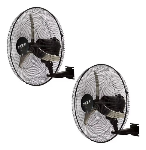 Combo X 2 Ventilador Industrial Pared Palas Metal 20 Pulgadas - Industria Nacional - Garantia Oficial 3 Años