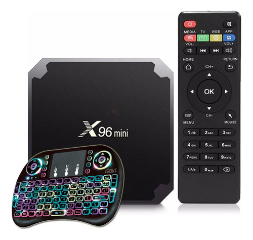 Smart Tv Box Android Mini Pc Nictom 2gb Ram 16gb Rom Teclado