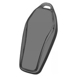 2 Cubierta Protectora De Llave De Coche Automotriz Tpu Negro