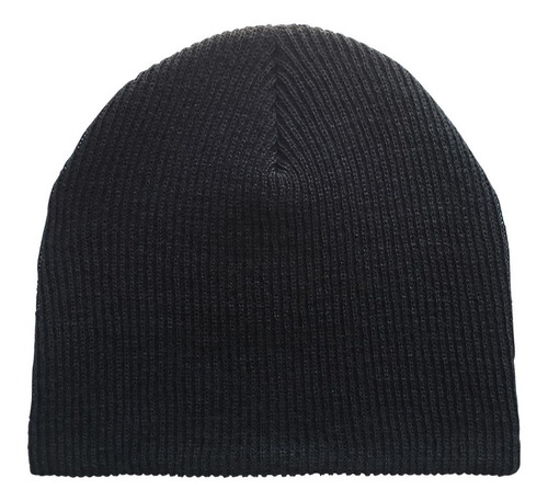 12 X Gorro De Lana Beanie Doble Premium Súper Cómodo Negro