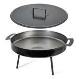 Disco P/ Cocinar Arado Tromen 42cm Patas Desmontables Tapa