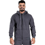 Jaqueta,casaco, Blusa Moletom Masculina De Frio Com Ziper 