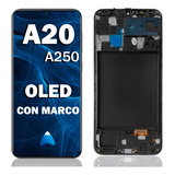 Modulo Display Pantalla Para Samsung A20 A205 Oled Con Marco