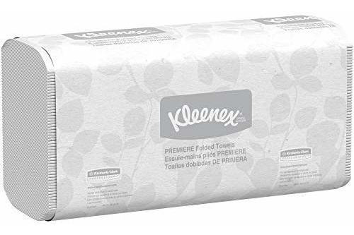 Toallas Plegadas Kleenex Premier, Blanco, 120/paq. (25 Paq.)