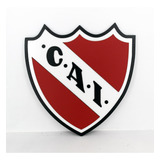 Escudo Futbol De Mdf Independiente