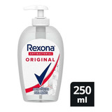 Jabon Liquido Antibacterial Rexona Original Para Manos 250ml