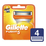 Gillette Repuestos Para Afeitar Fusion 5 / 4 Unidades