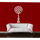 Vinilo Pared Árbol De Manzanas Decoración Wall Stickers