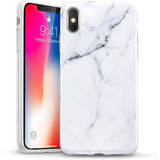 Funda Case Tpu Esr Mimic Marble Para iPhone XS Xr Marmol