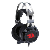 Fone De Ouvido Over-ear Gamer Redragon Siren 2 H301 Preto