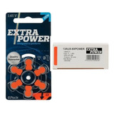 Bateria Auditiva 13 Pr48 Extra Power 60 Baterias 10 Cartelas