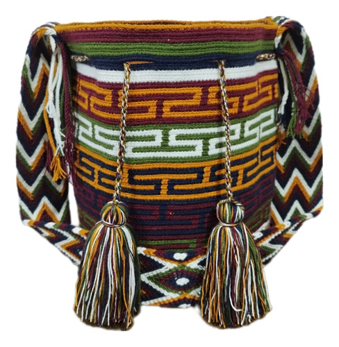 Mochilas Wayuu Originales, Diseño  Bolsos Tejidas A Mano. 