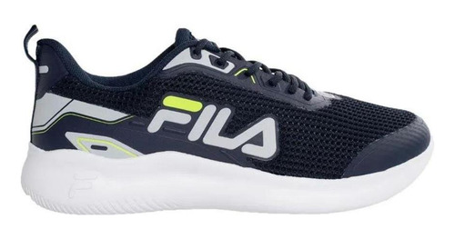 Fila Zapatillas - Gear Marino-plata-lima