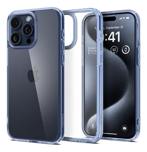 Funda Spigen Ultra Hybrid Para iPhone 15 Pro Plus Max