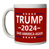 Rogue River Tactical Donald Trump 2024 Taza De Café Save Ame