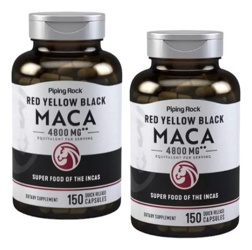 Maca Peruana 3200 Mg Aumenta X2