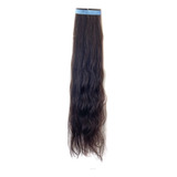 Mega Hair 100% Natural De Fita Adesiva Com 30 Peças De 50 Cm