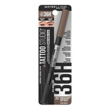 Delineador De Cejas Tattoo Brow Maybelline Color Café Medio