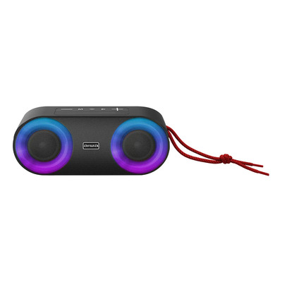 Bocina Portátil Bluetooth Aiwa 20w Ipx5 Radio Fm Aw-sj215 Color Negro | Envío gratis