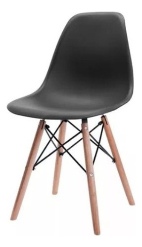 Excelente Silla Tipo Eames Diseño Moderno 2 Piezas