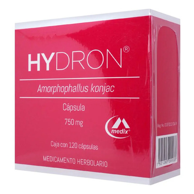 Hydron Cápsula 750 Mg, 120 Cápsulas | Envío gratis