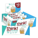 Think Thin - Barras Proteicas Sabor Crema De Pastelillo 400g