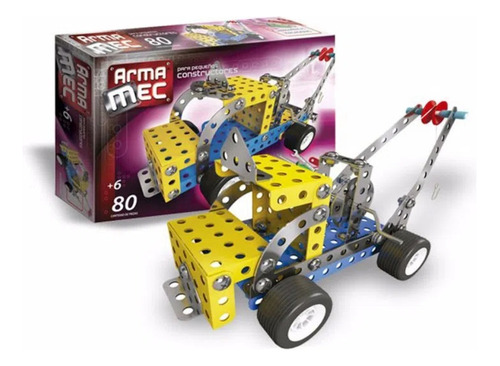 Armamec Mecano Pequeños Constructores 80 Piezas Grua