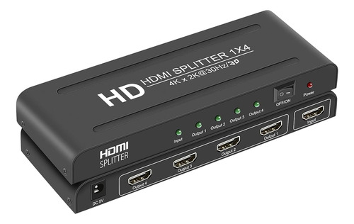 Divisor Hdmi Linseek 1 En 4 Salidas-4k Divisor Hdmi 1x4 Divi