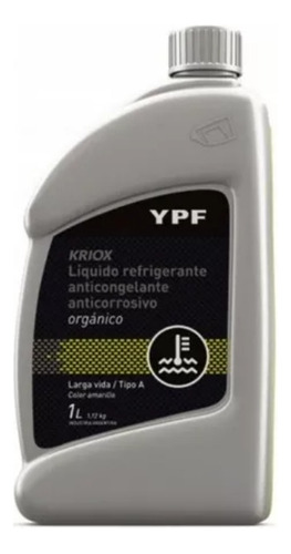 Liquido Refrigerante Anticongelante Kriox Organico
