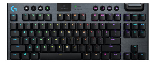 Teclado Inalambrico Logitech G915 Tkl Gamer Rgb Mecanico