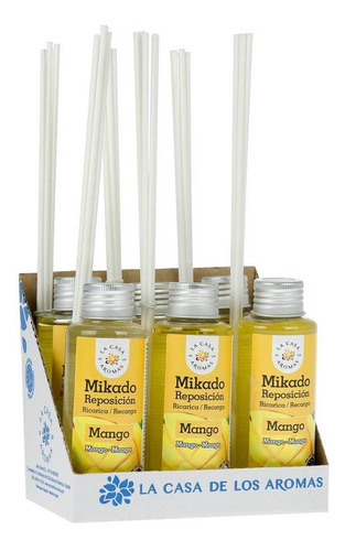 Pack 6 Ambientador Mikado Mango 100ml