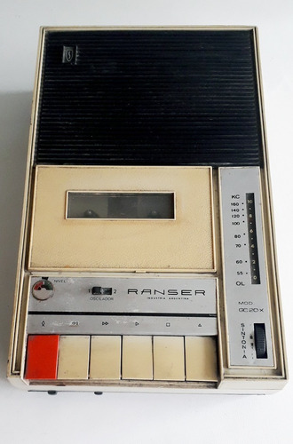 Radiograbador Vintage Ranser Gc20x - No Anda No Envío - Dep