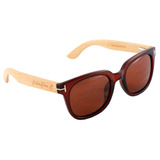 Lentes Gafas De Sol Bambu Madera Miracle Palmtree Polarizado