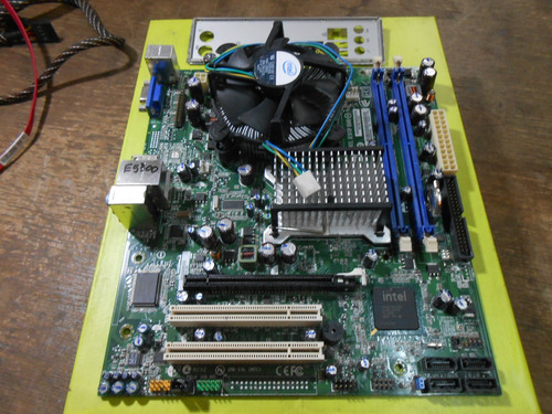 Motherboard Intel Dg41rq Socket 775 + Cooler Disi + Micro +