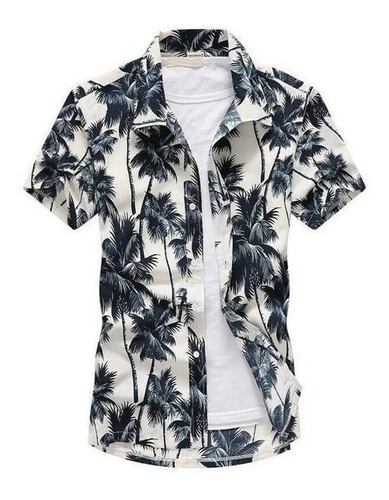 Camisas Florales Hawaianas De Talla Grande Para Hombre De