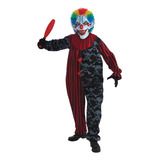 Forum Novedades Disfraz De Payaso Creepo Para Hombre, Talla