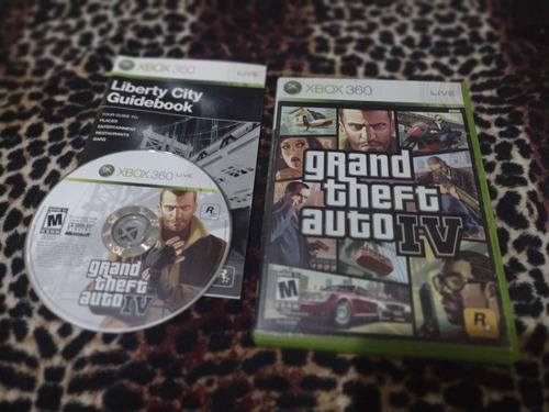 Grand Theft Auto 4 Gta Xbox 360