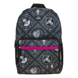 Mochila Escolar Grande Chenson Disney Villanas Portalaptop Vi65639-3 Badan Color Negro