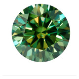 Diamante De Moissanita Verde De 0.5ct.