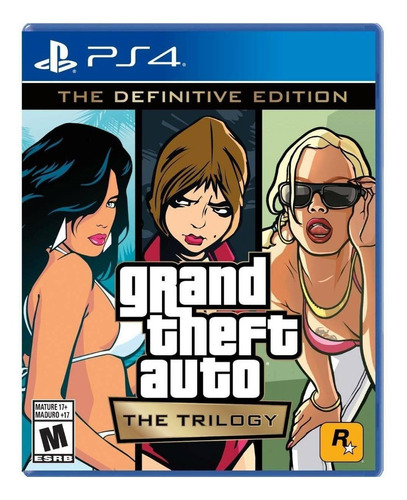 Grand Theft Auto: The Trilogy  Definitive Edition Rockstar Games Ps4 Físico