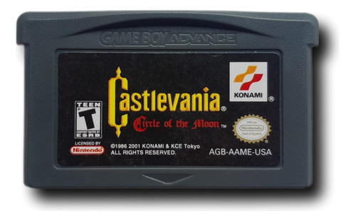 Castlevania Circle Of The Moon Gba Original - Wird Us