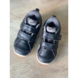 Zapatillas Nike Negras Con Abrojo Bebé