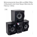 Minicomponente Sony