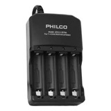 Cargador De Pilas Aa/aaa Philco Para 4 Baterías 42ulx-9700
