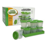 Set De Recipientes Pequenos Sprout Cups Apilables Antifugas