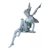 2xresin Fairy Estatua Fuente Estatuilla Decorativa Porche